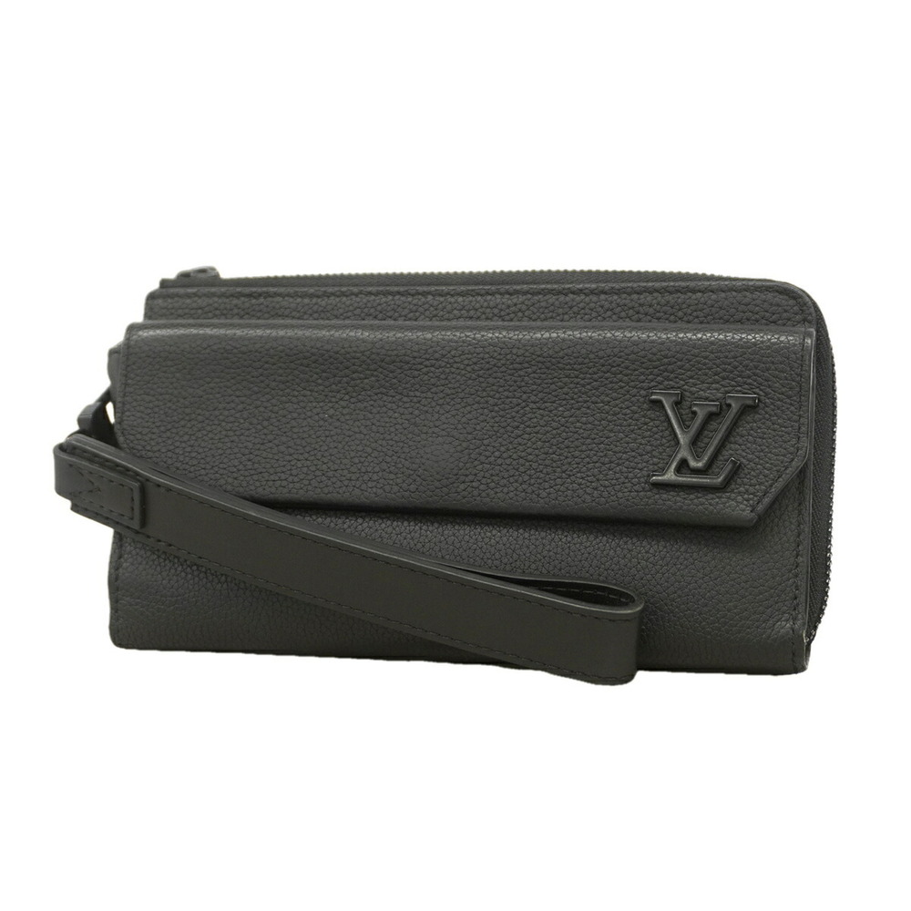Louis Vuitton LV Aerogram Zippy Wallet M69831 Noir Men's Long